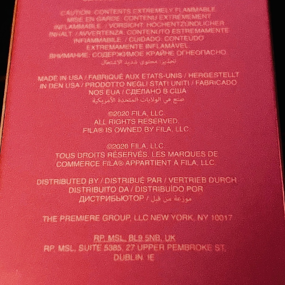 Fila Parfum - Picture 3 of 3